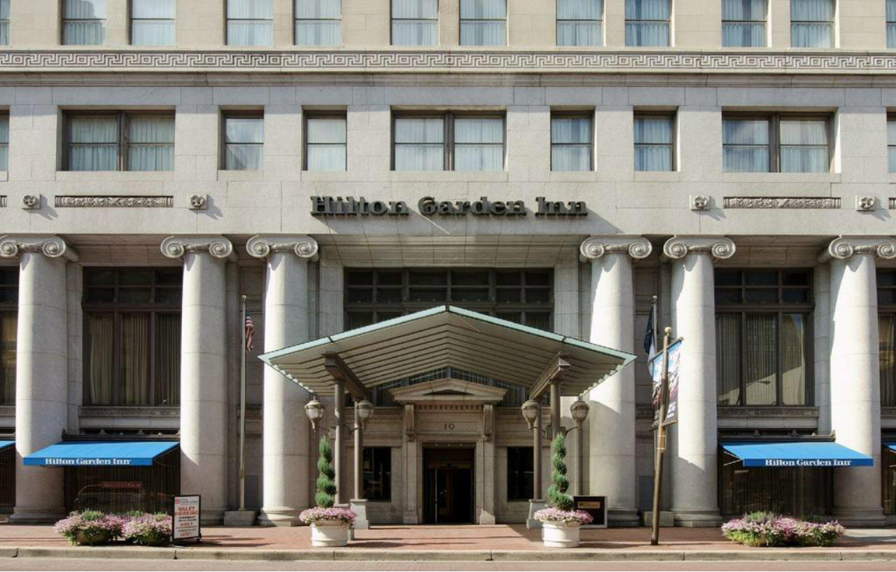 فندق إنديانابوليسفي  فندق هيلتون جاردن إن إنديانابولس داونتاون المظهر الخارجي الصورة